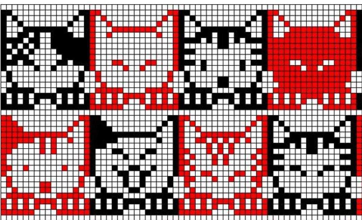 C2c knitting pattern