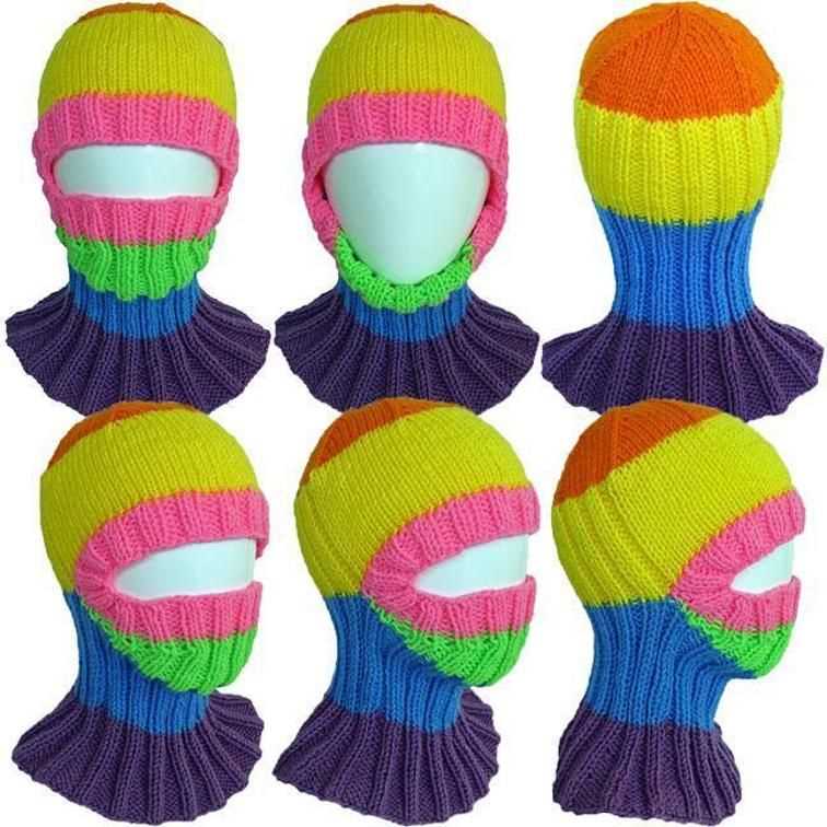 Printable free balaclava knitting pattern