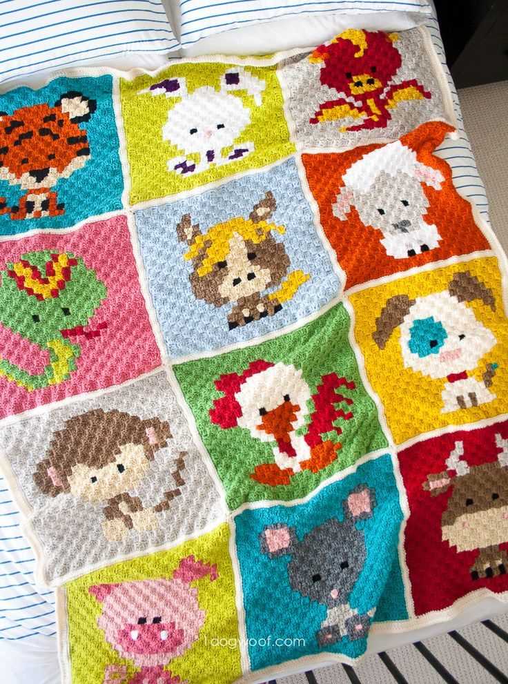 C2c knitting pattern
