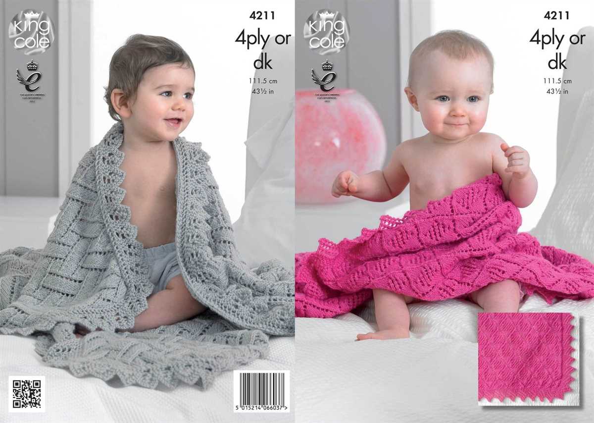 King cole blanket knitting patterns