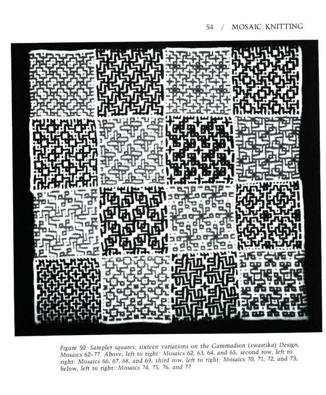 Free mosaic knitting patterns