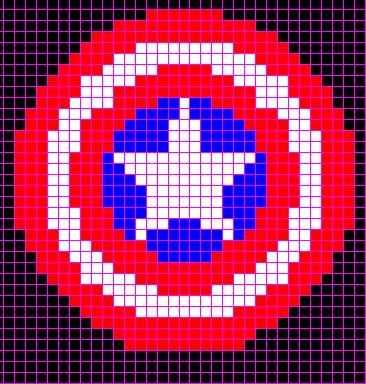 Captain america knitting pattern
