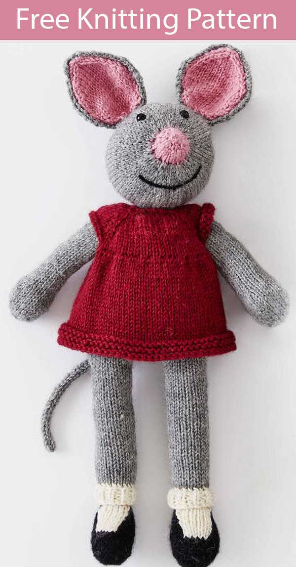 Knitting patterns for mice
