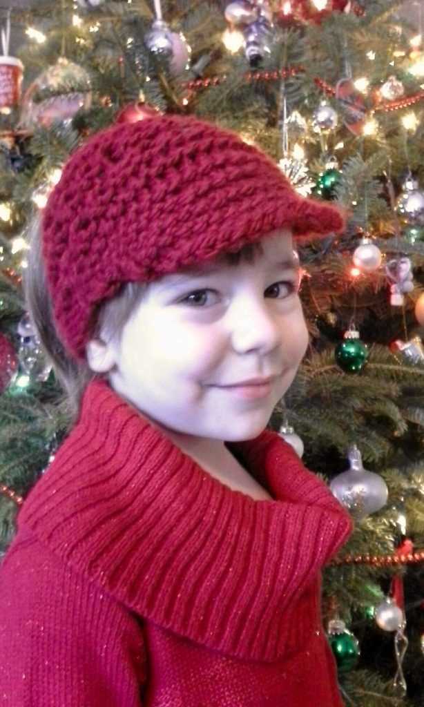 Ponytail hat knitting pattern