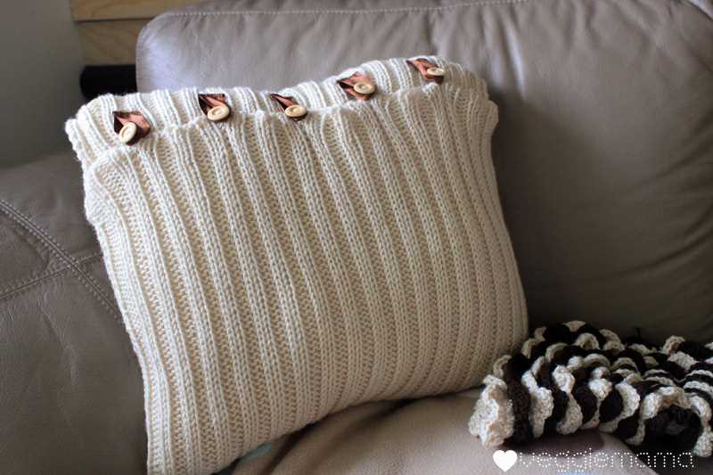 Cushion cover knitting patterns uk