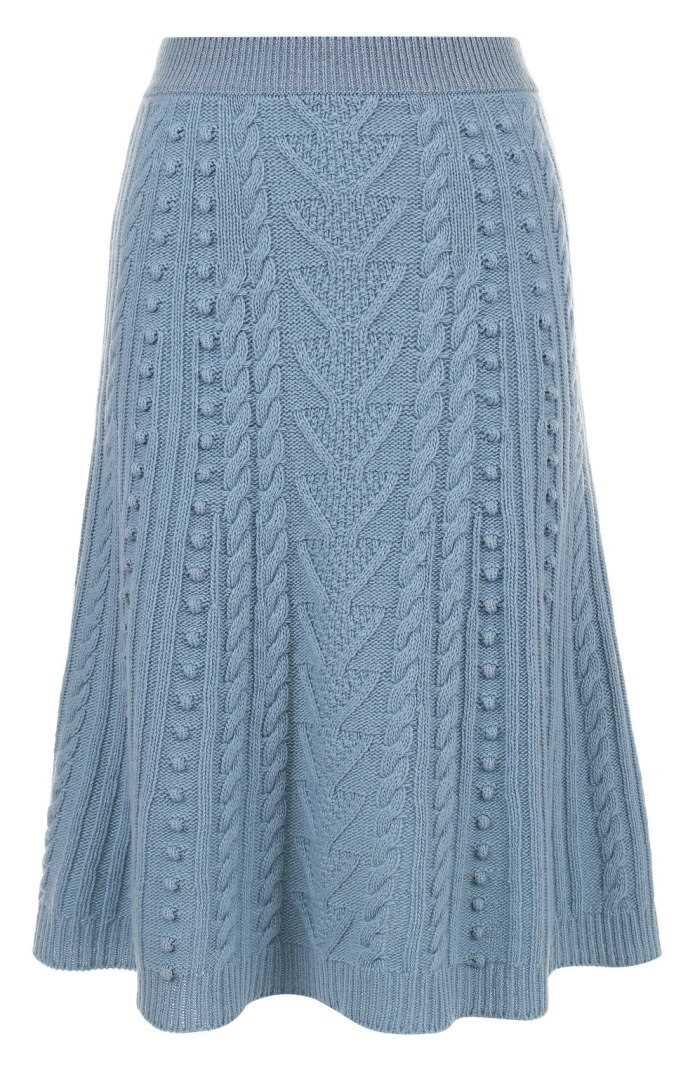 Cable knit skirt pattern