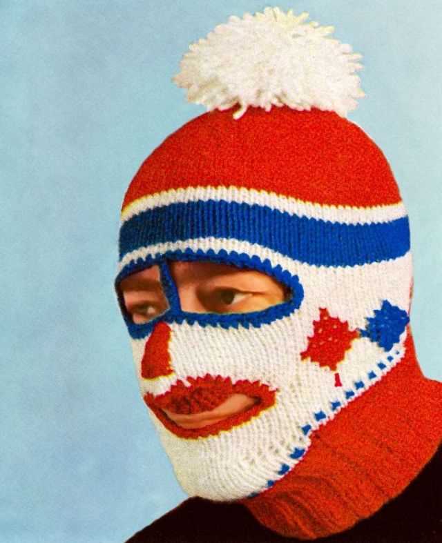 Balaclava mask knitting pattern