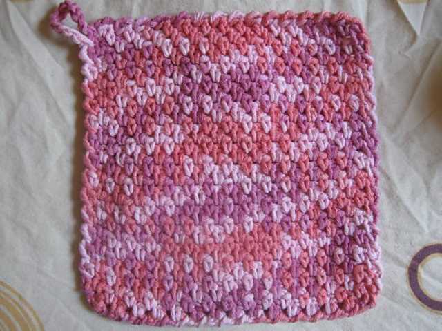 Wash rag knitting pattern