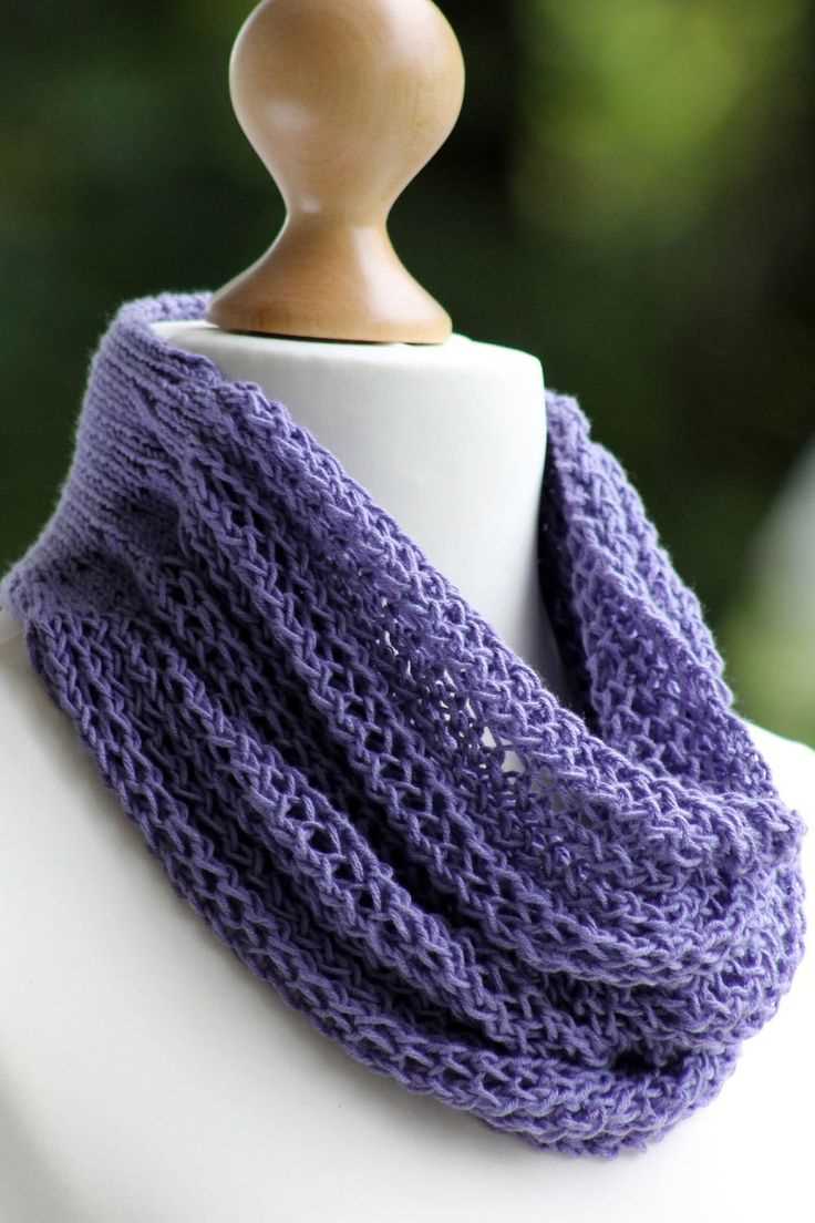 Easy knit scarves free patterns