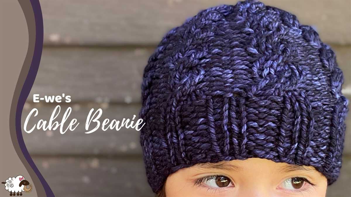 Knit ponytail hat pattern free