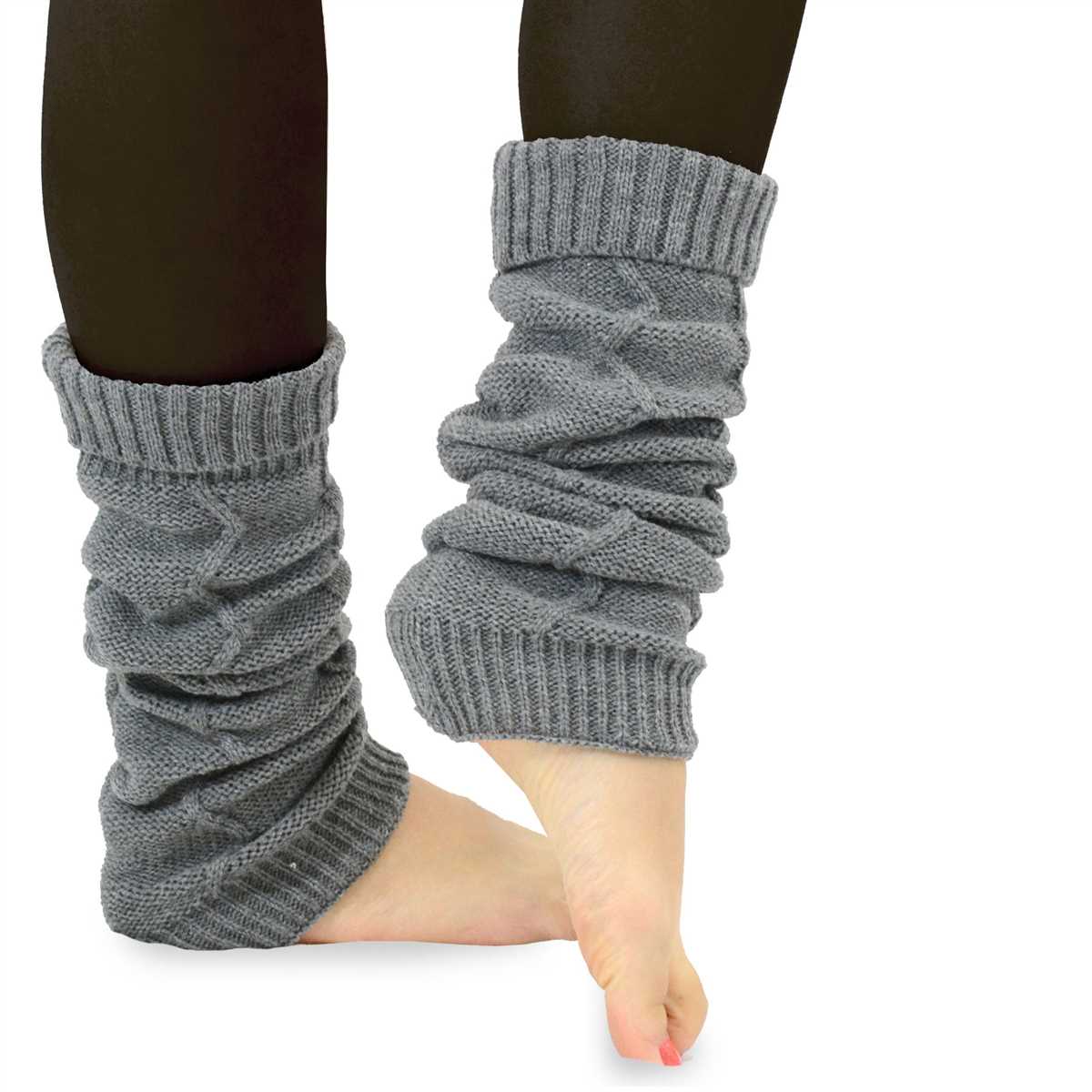 Machine knit leg warmers pattern
