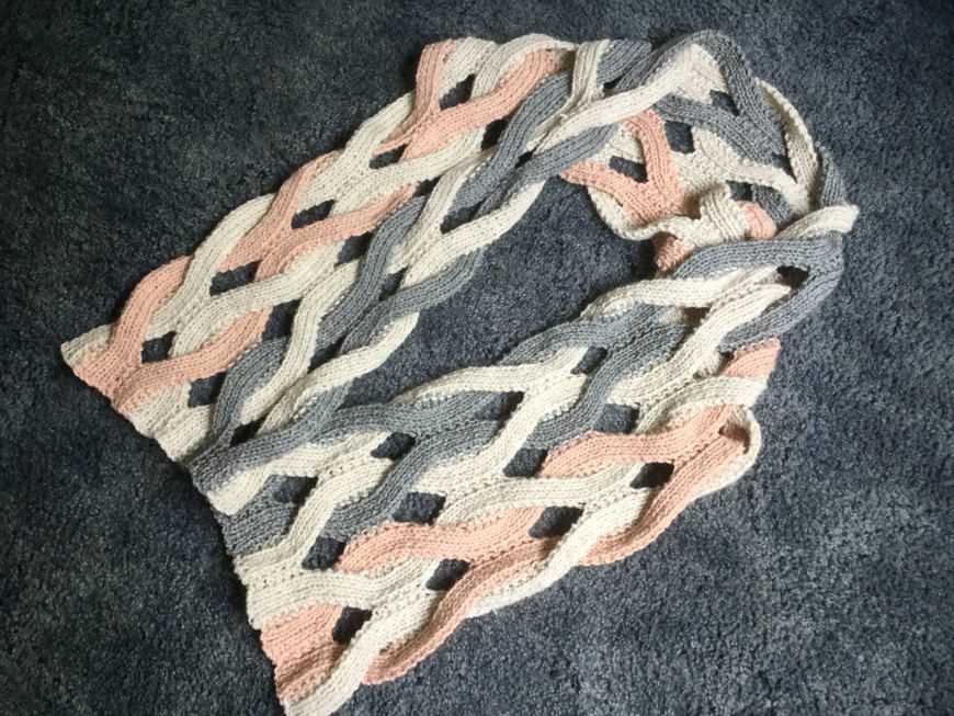 Chunky knit wrap pattern free