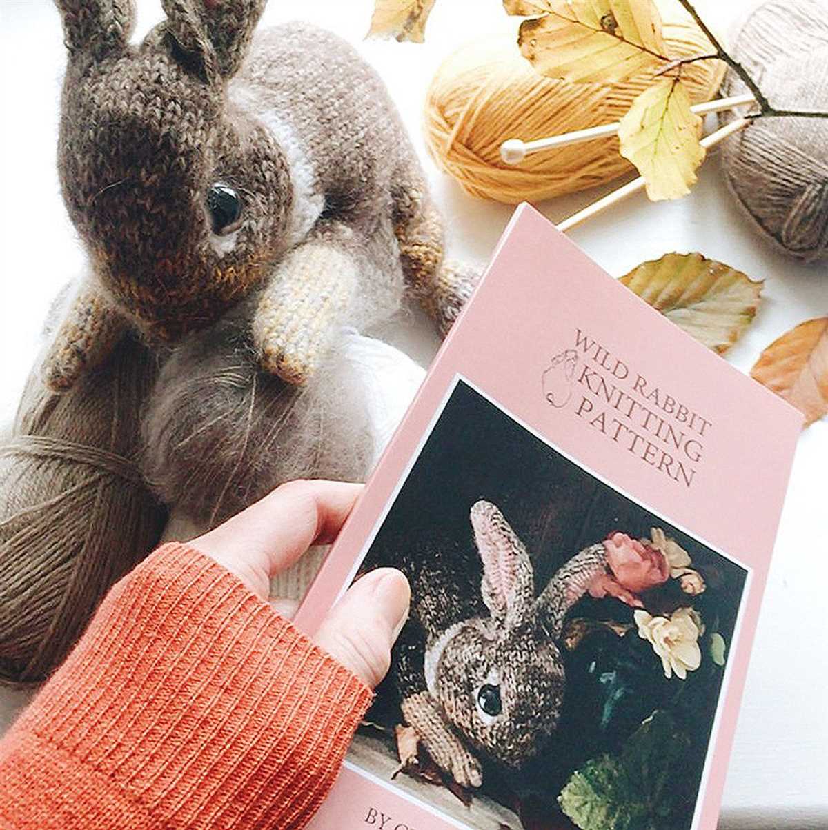 Wild rabbit knitting pattern
