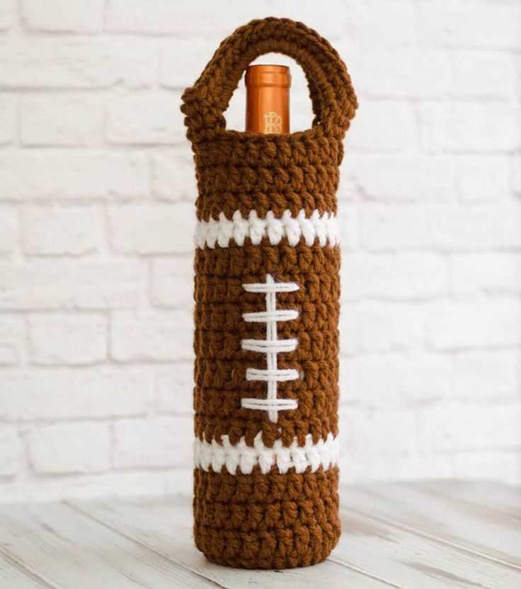 Wine cozy knitting pattern