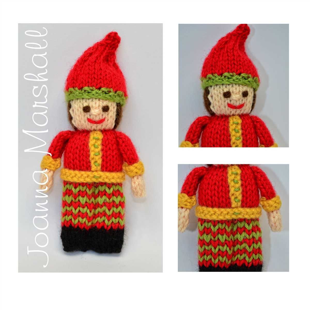 Basic doll knitting pattern