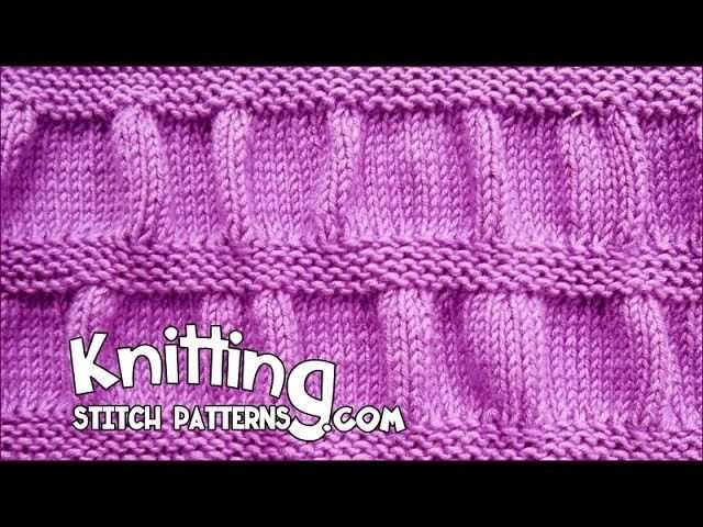 Stripe patterns for knitting