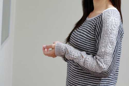 Fidget sleeve knitting pattern