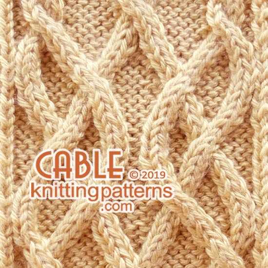 Celtic cable scarf knitting pattern free