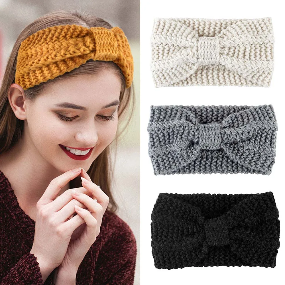 Women's knitted headband pattern