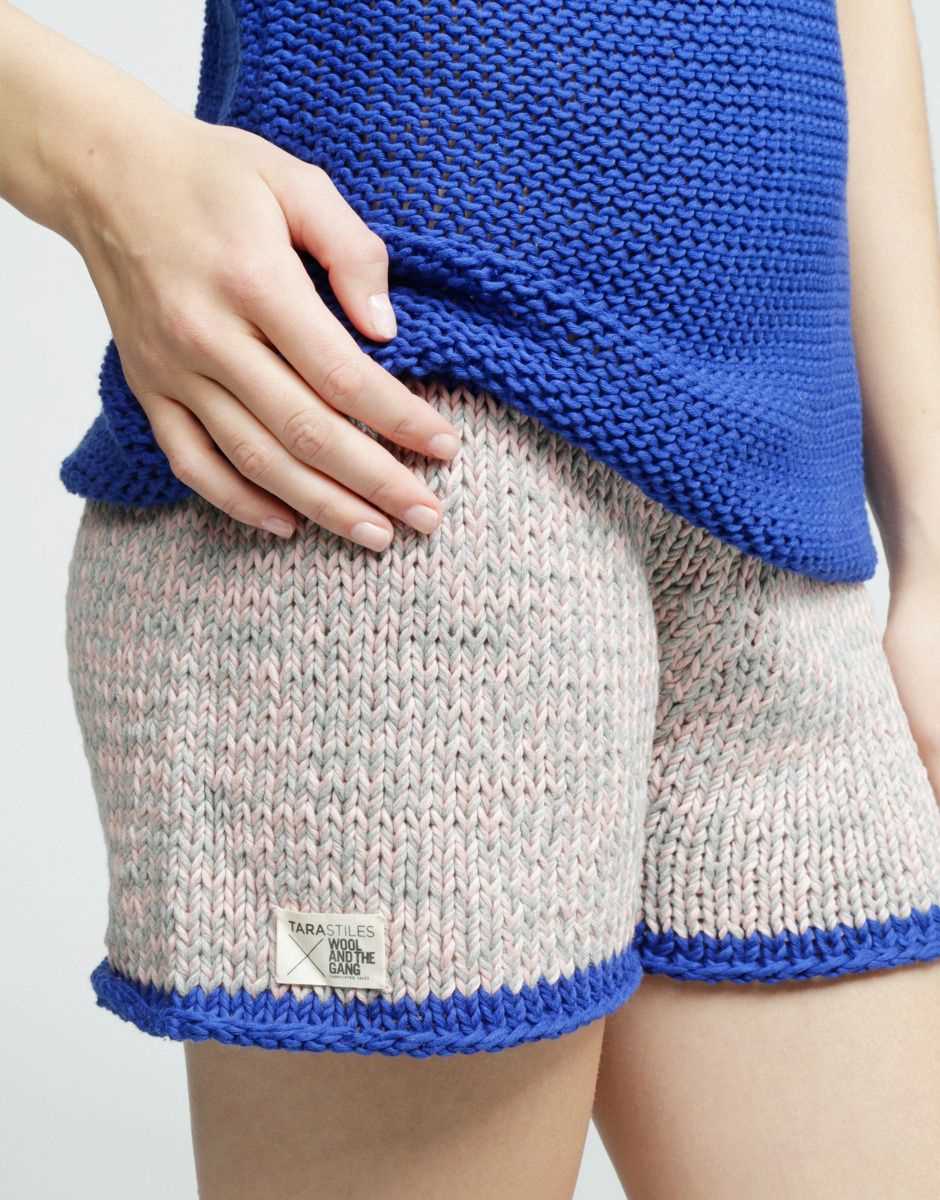 Women's knit shorts pattern