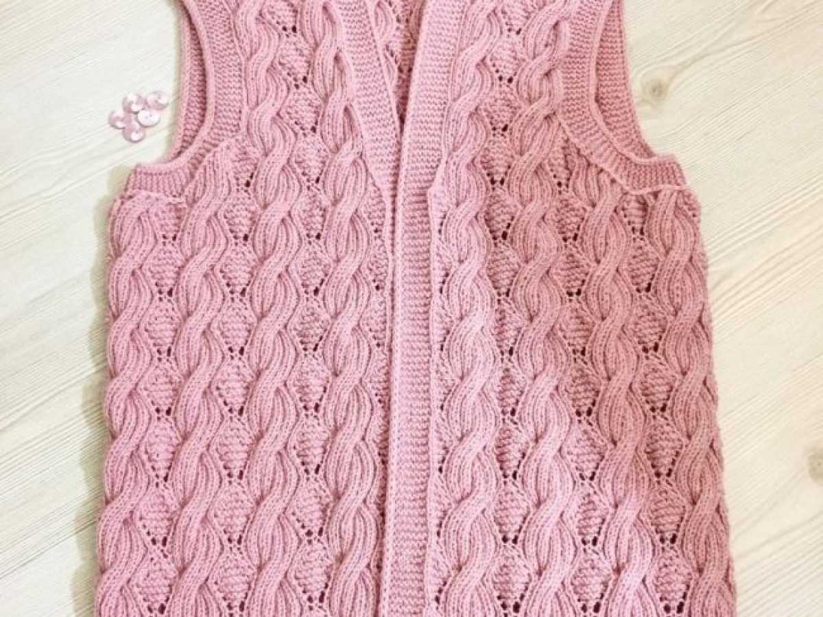Women's knitted vest patterns