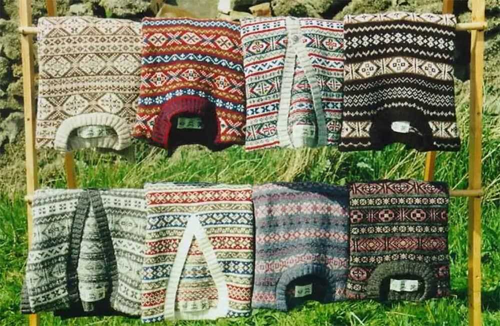 Historic knitting patterns