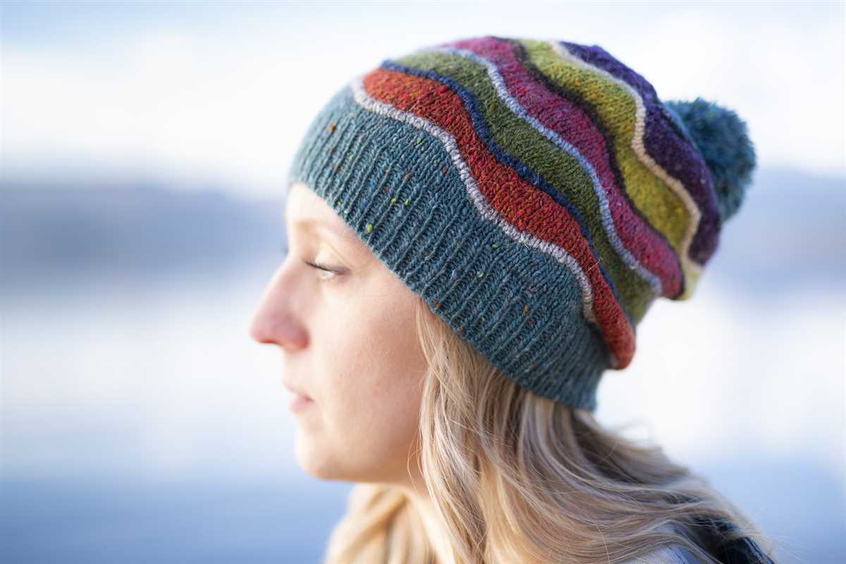 Hat beanie knitting pattern