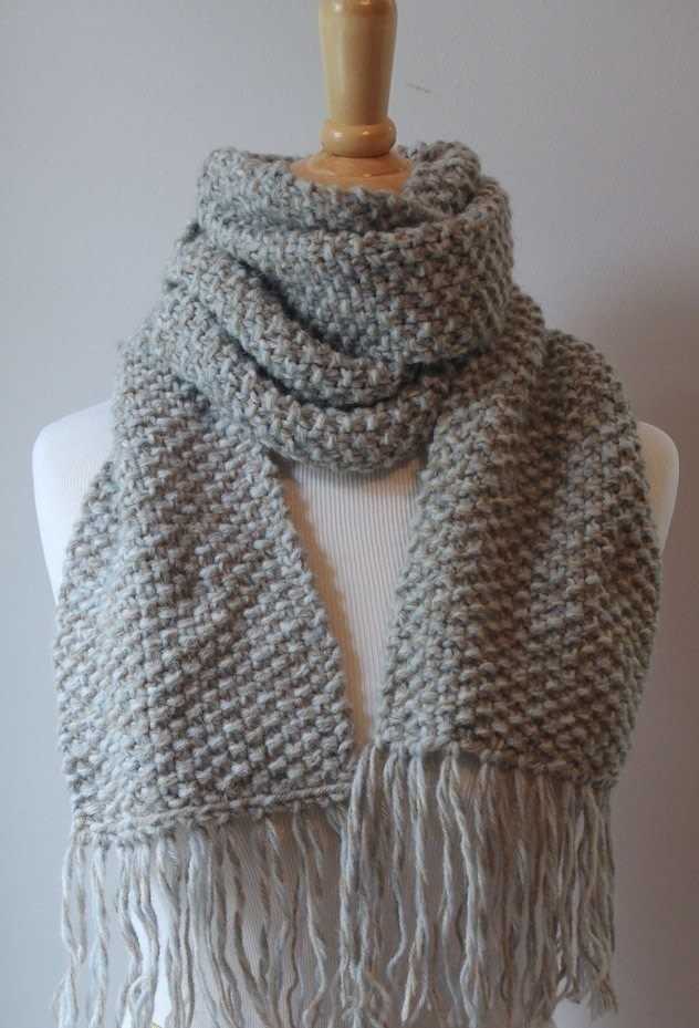 Free knit scarf pattern