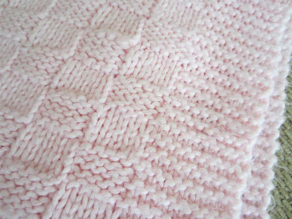 Knitting patterns baby blankets free