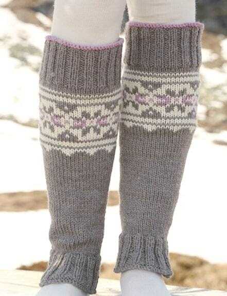 Free leg warmer knitting patterns uk