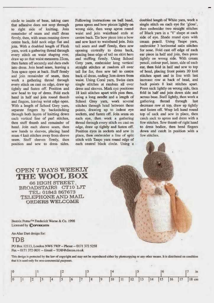 Jemima puddle duck knitting pattern free