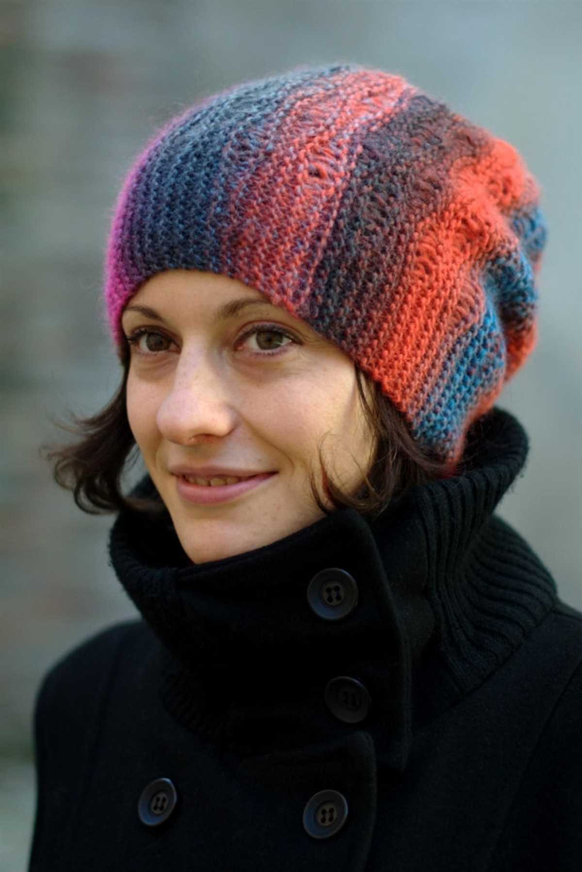 Simple hat knitting pattern free