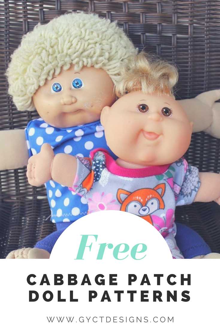 Free cabbage patch doll knitting patterns