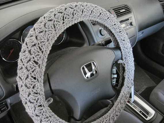Steering wheel cover knitting pattern