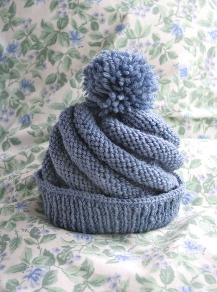 Free knitting pattern for swirl hat