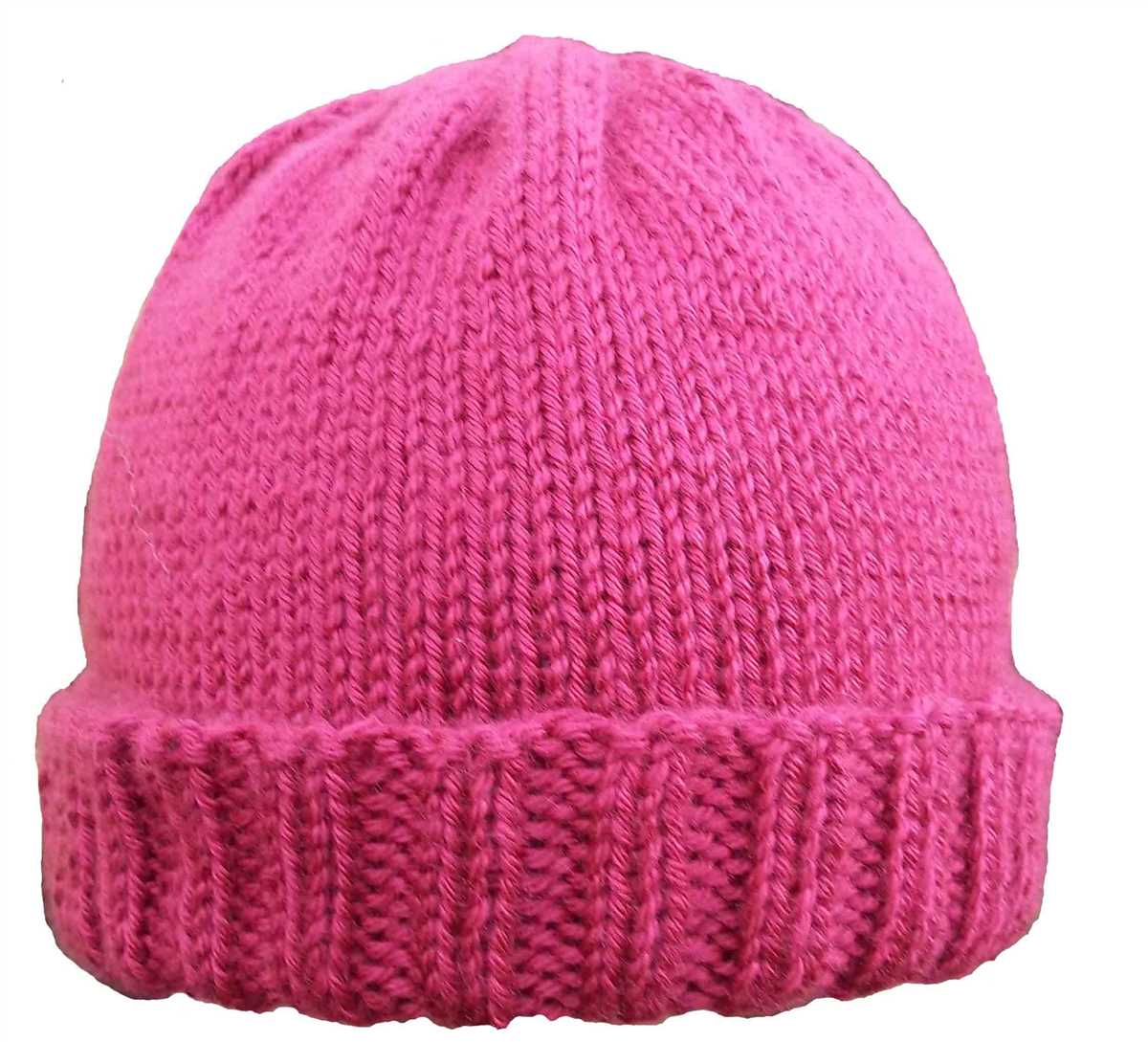 Beanie hat knitting patterns free