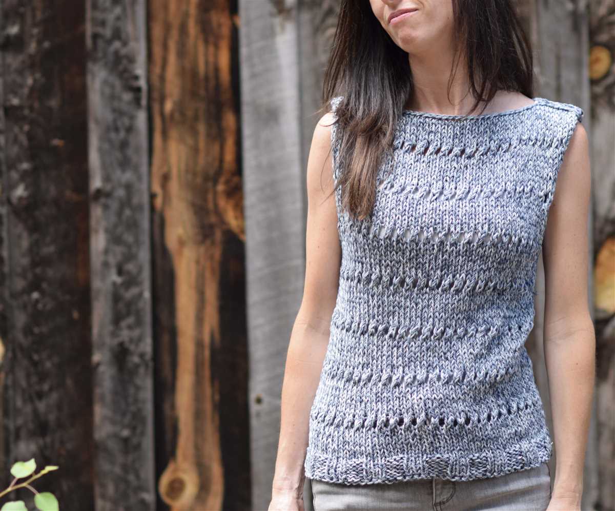 Knit top patterns