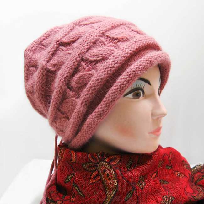 Ladies knitted hat patterns