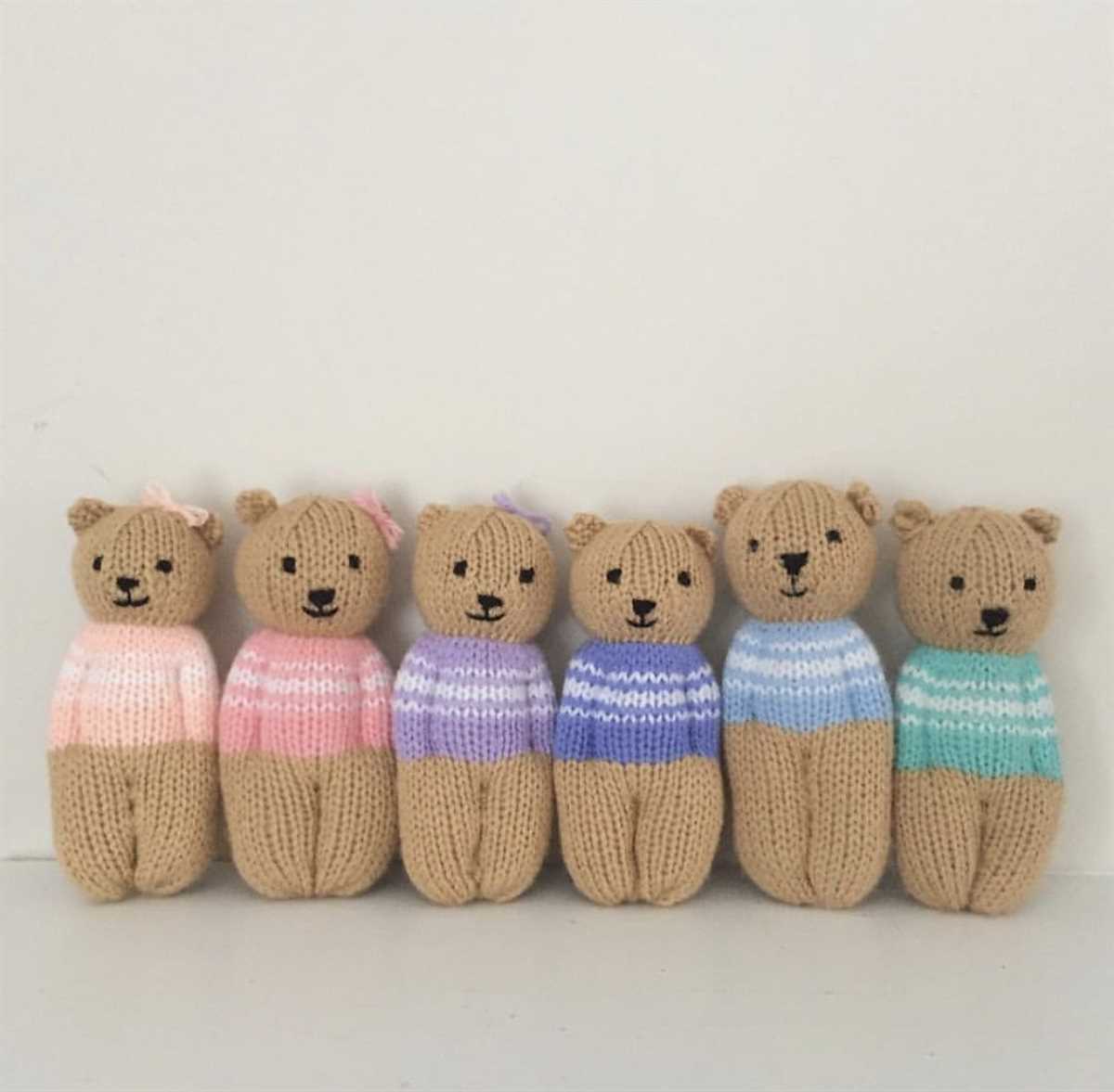 Teddy bear knitting patterns free