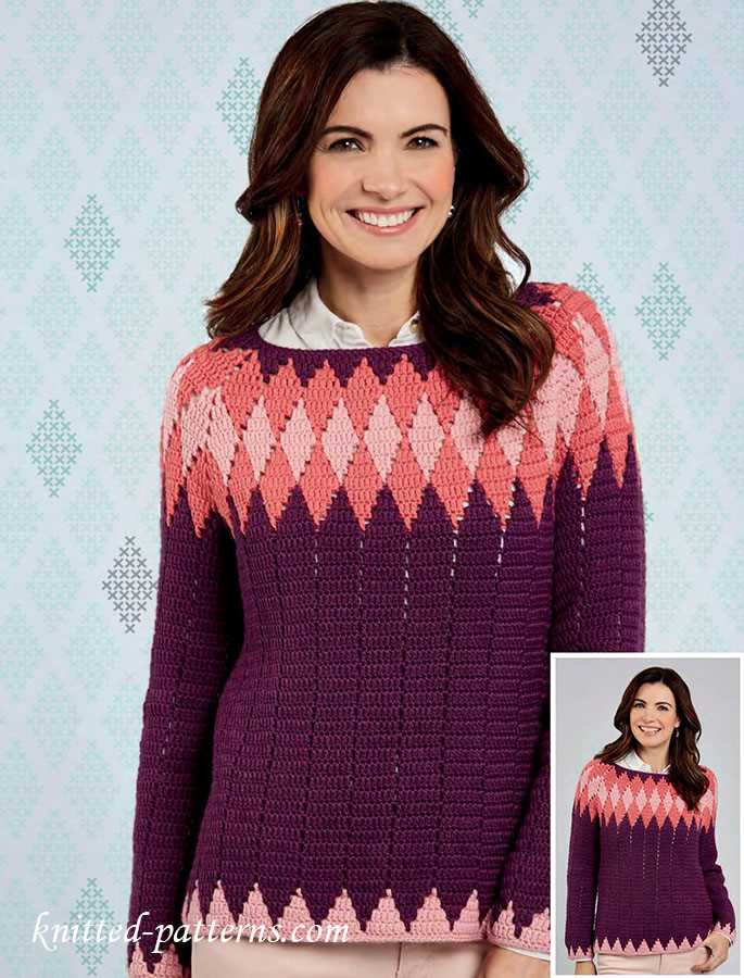 10 Fabulous and Free Knitting Patterns to Create Stylish Sweaters for Women Free patterns for knitting women's sweaters