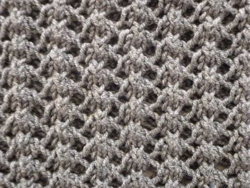 Lace cowl knitting pattern