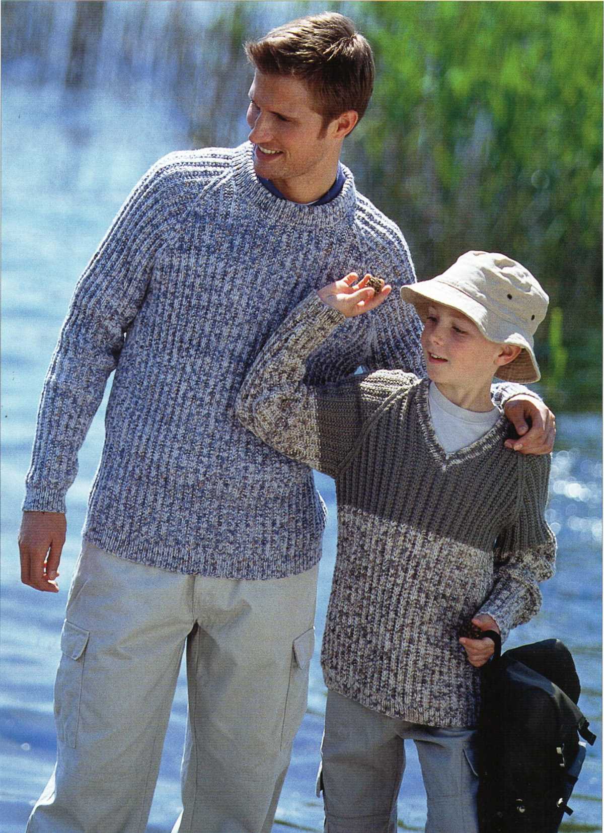 Mens jumper knitting pattern