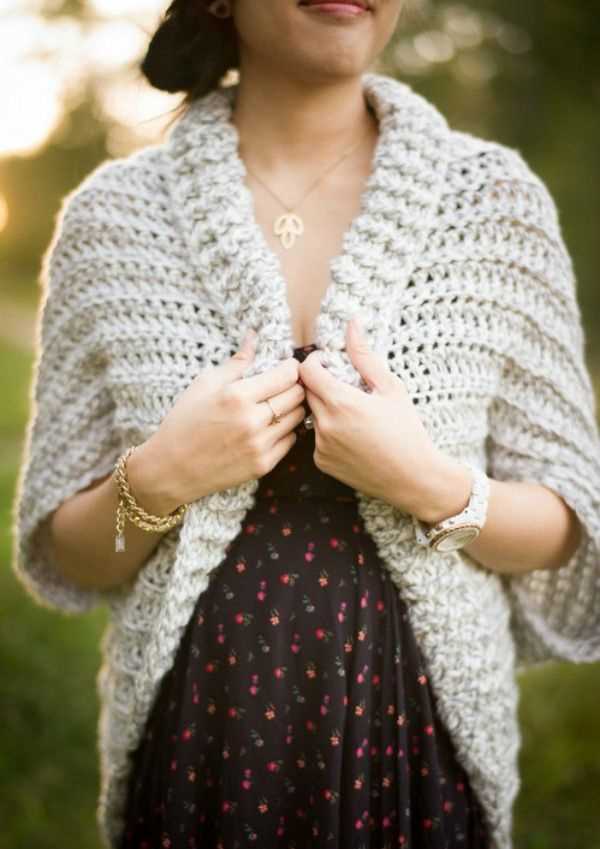 Knitting pattern shrug