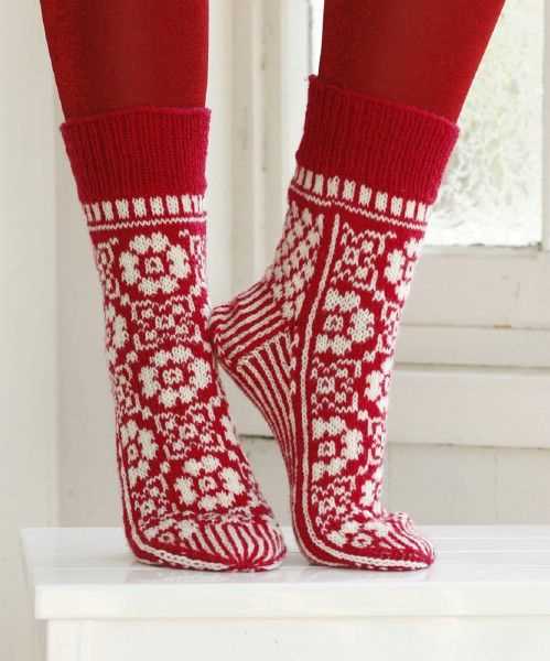 Knitted socks patterns