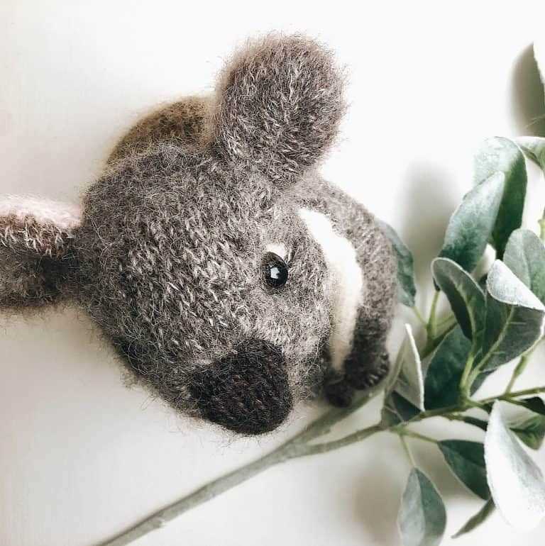 Free koala bear knitting pattern
