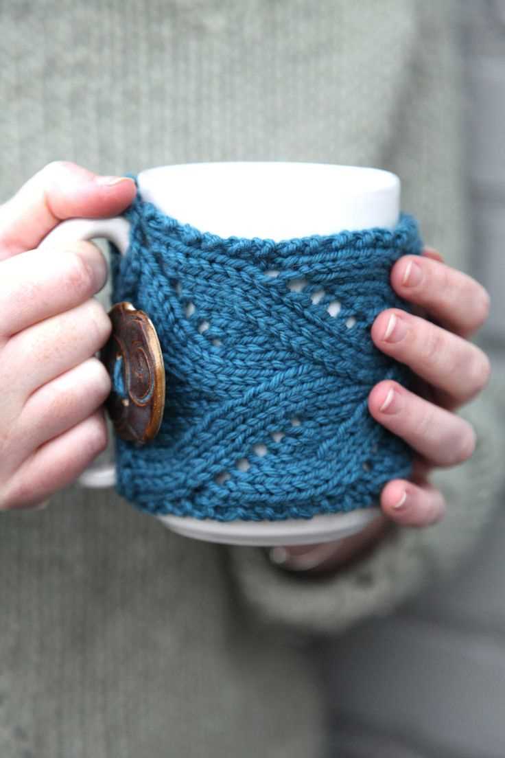Mug cozy knitting pattern ravelry