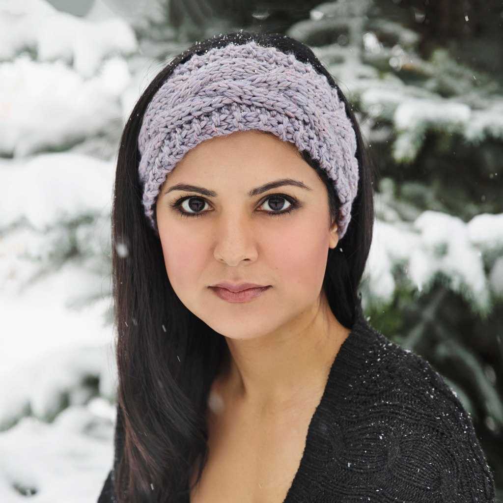 Free knit headband patterns winter