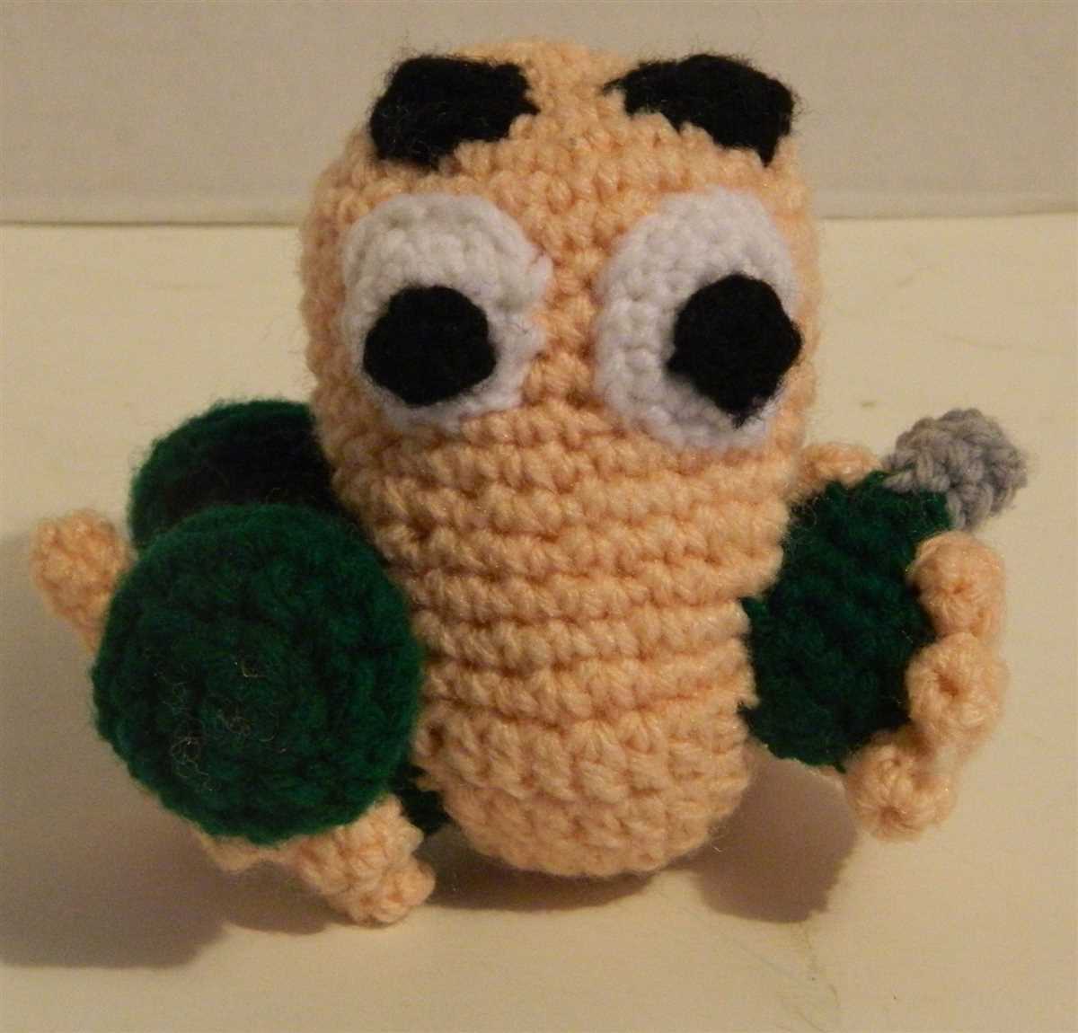 Knitting pattern for worry worms