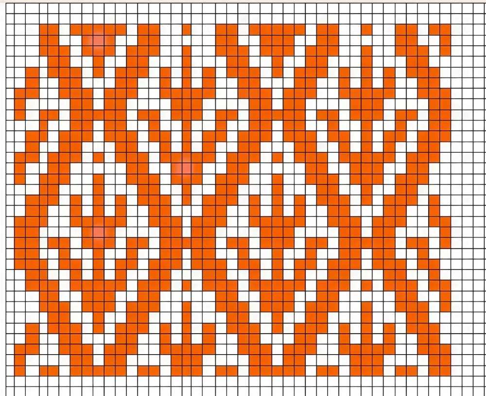 Knit ornament pattern