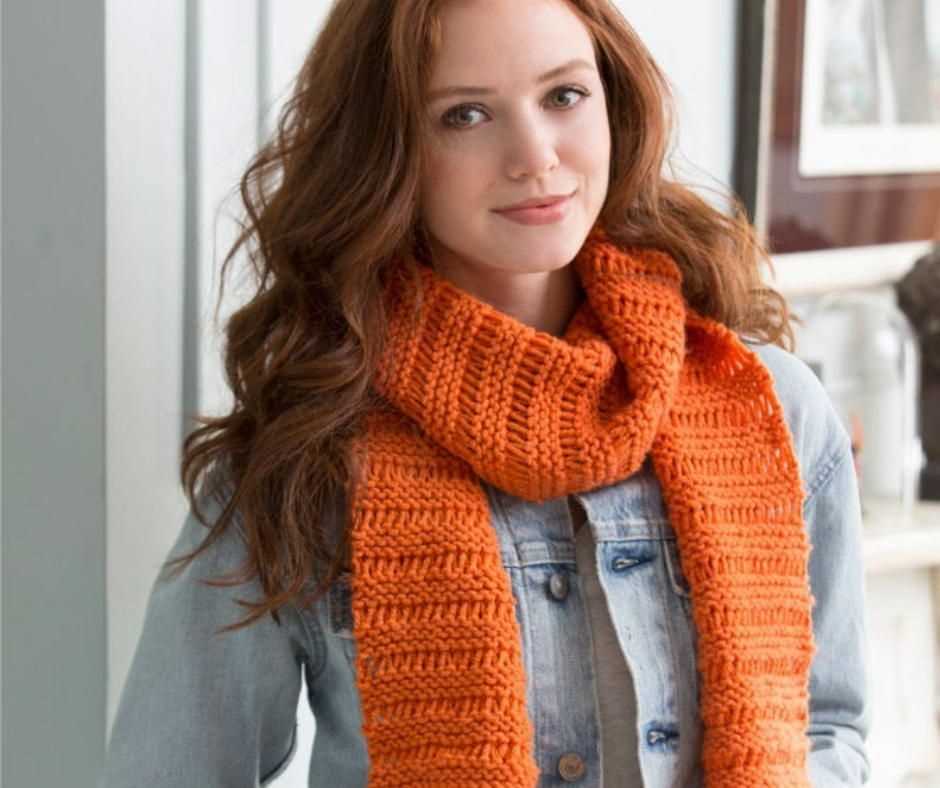 Sweater scarf knitting pattern free
